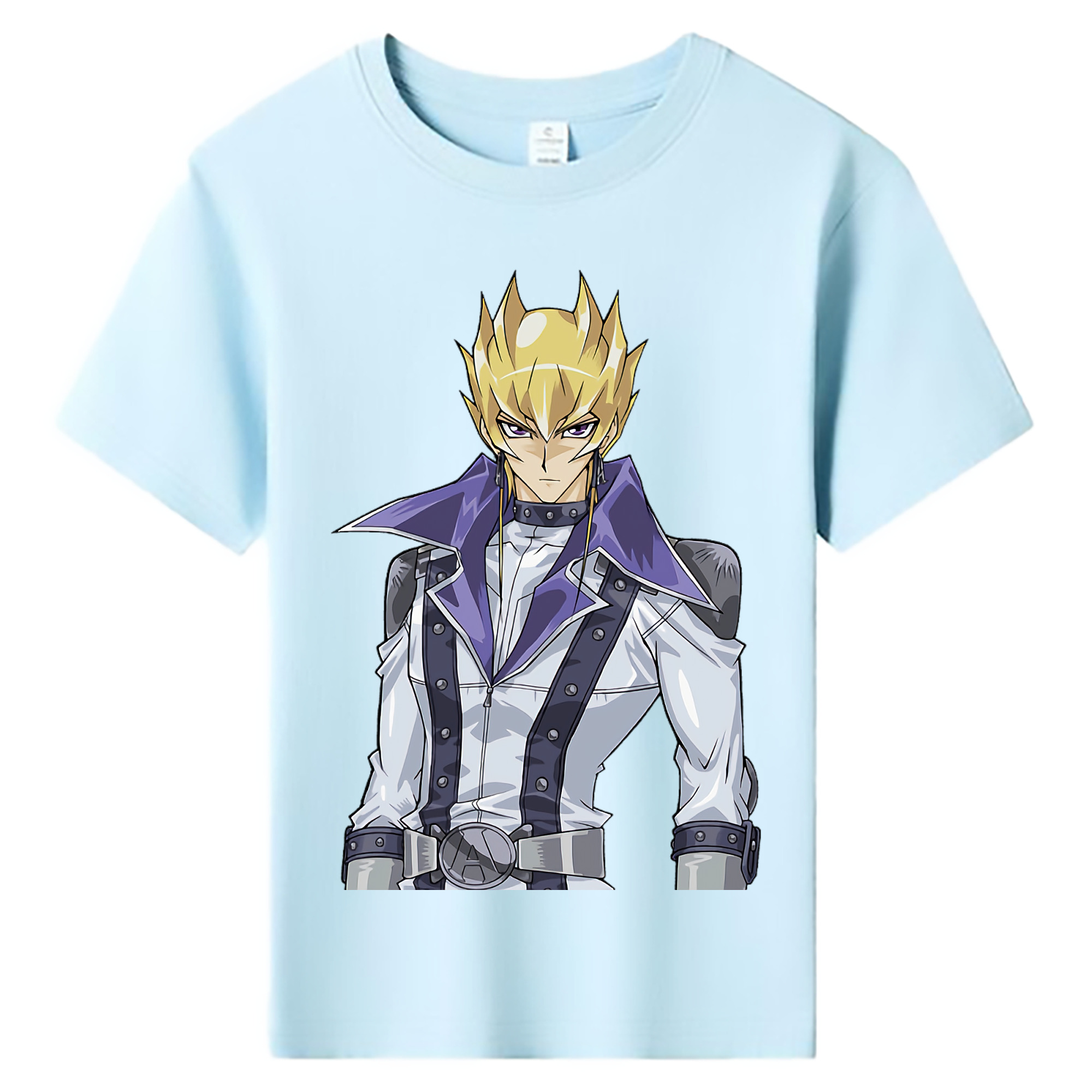 （画像用） 遊☆戯☆王 Yu-Gi-Oh! 綿100％キッズTシャツ（フロントプリント）